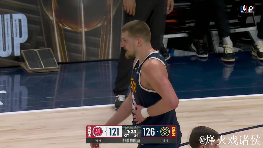 谢泼德飞身上篮迫使约基奇6犯离场，掘金挑战未果